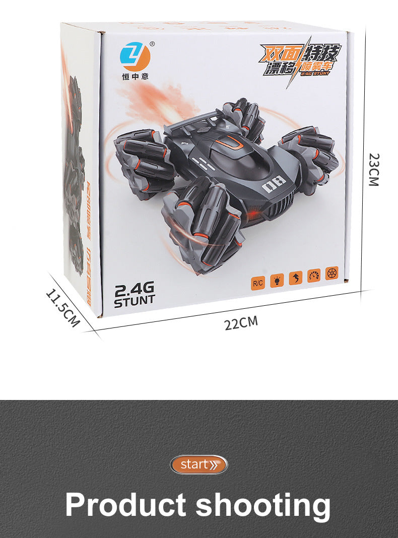 Transverse Tire Interesting 360 Degree Rotation Remote Control toy