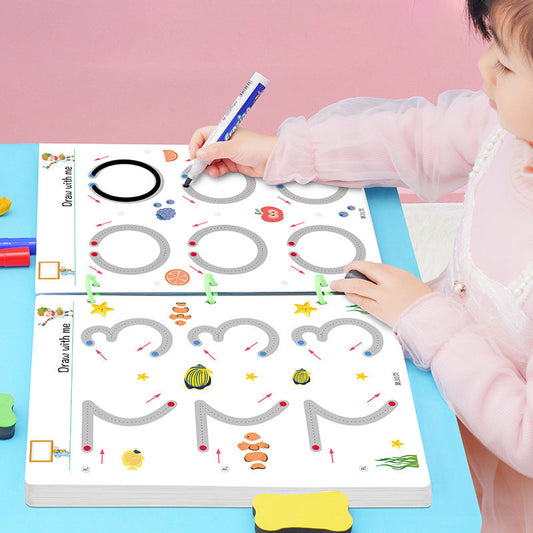 Educational Tracing & Drawing Board for Kids - Develop Fine Motor Skills & Creativity