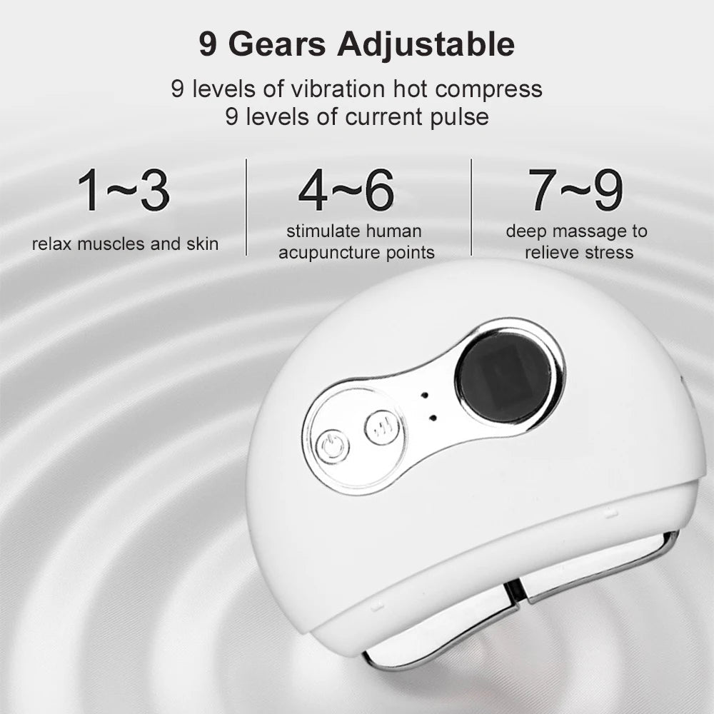 Electric Vibration & Heated Massage Device - Anti-Wrinkle, Skin Lifting & Contouring