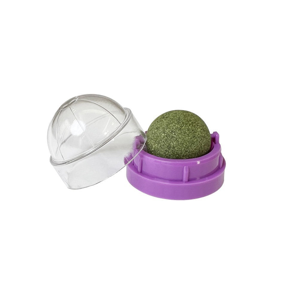 3 Pcs Catnip Balls for Cats – Wall-Mounted Toys for Fun, Grooming & Mental Stimulation