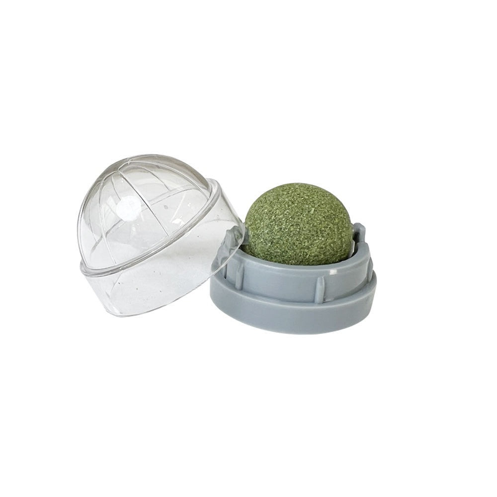 3 Pcs Catnip Balls for Cats – Wall-Mounted Toys for Fun, Grooming & Mental Stimulation