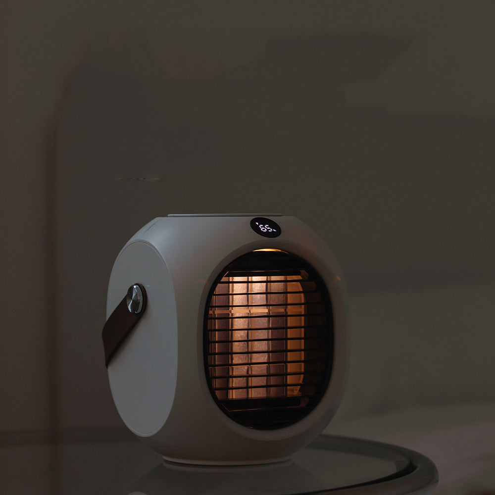 Portable Fan with 120° Oscillation, 220ML Water Tank, 4000mAh Battery & Quiet Operation