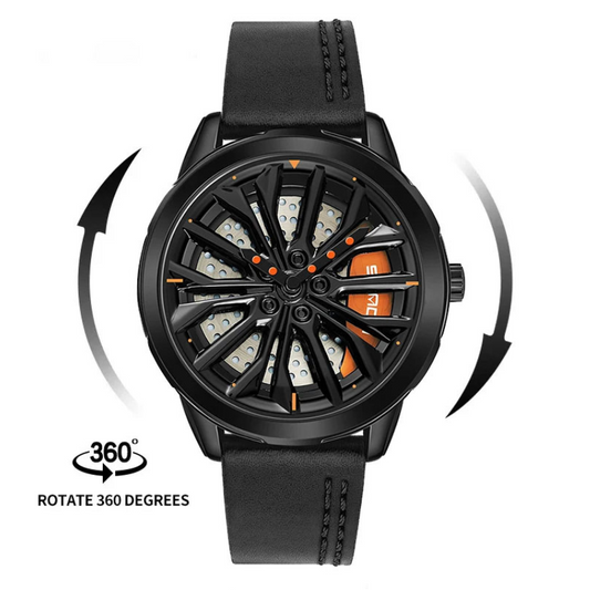Rim Watch – Bold, Spinning Hub Design for Car Enthusiasts and Unique Accessories Lovers