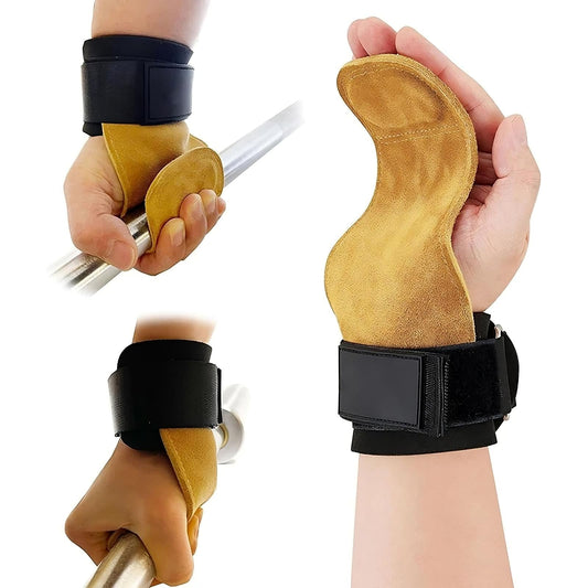 Adjustable Weight Lifting Wrist Straps – Enhanced Grip, Support for Powerlifting & Deadlifts