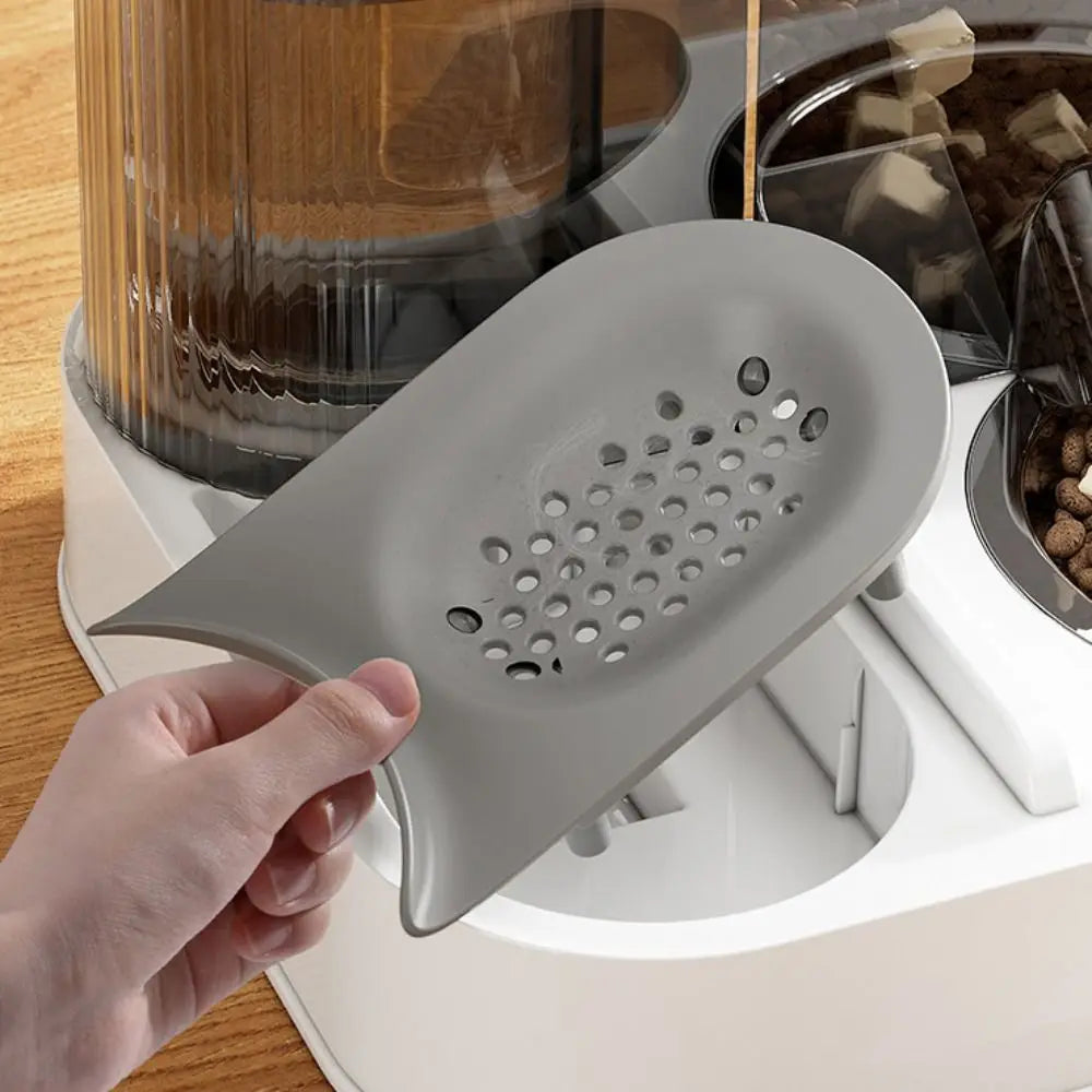 New 2-in-1 Automatic Cat Feeder & Water Dispenser