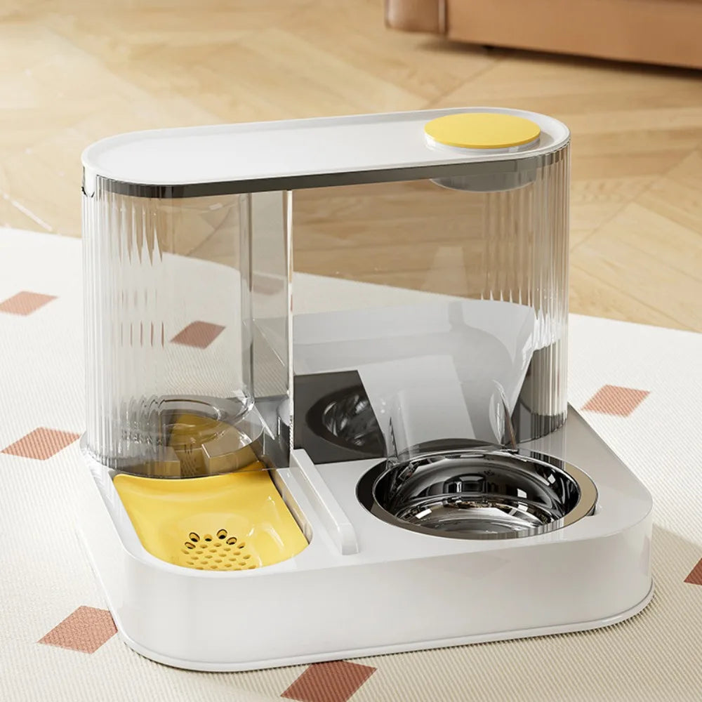 New 2-in-1 Automatic Cat Feeder & Water Dispenser