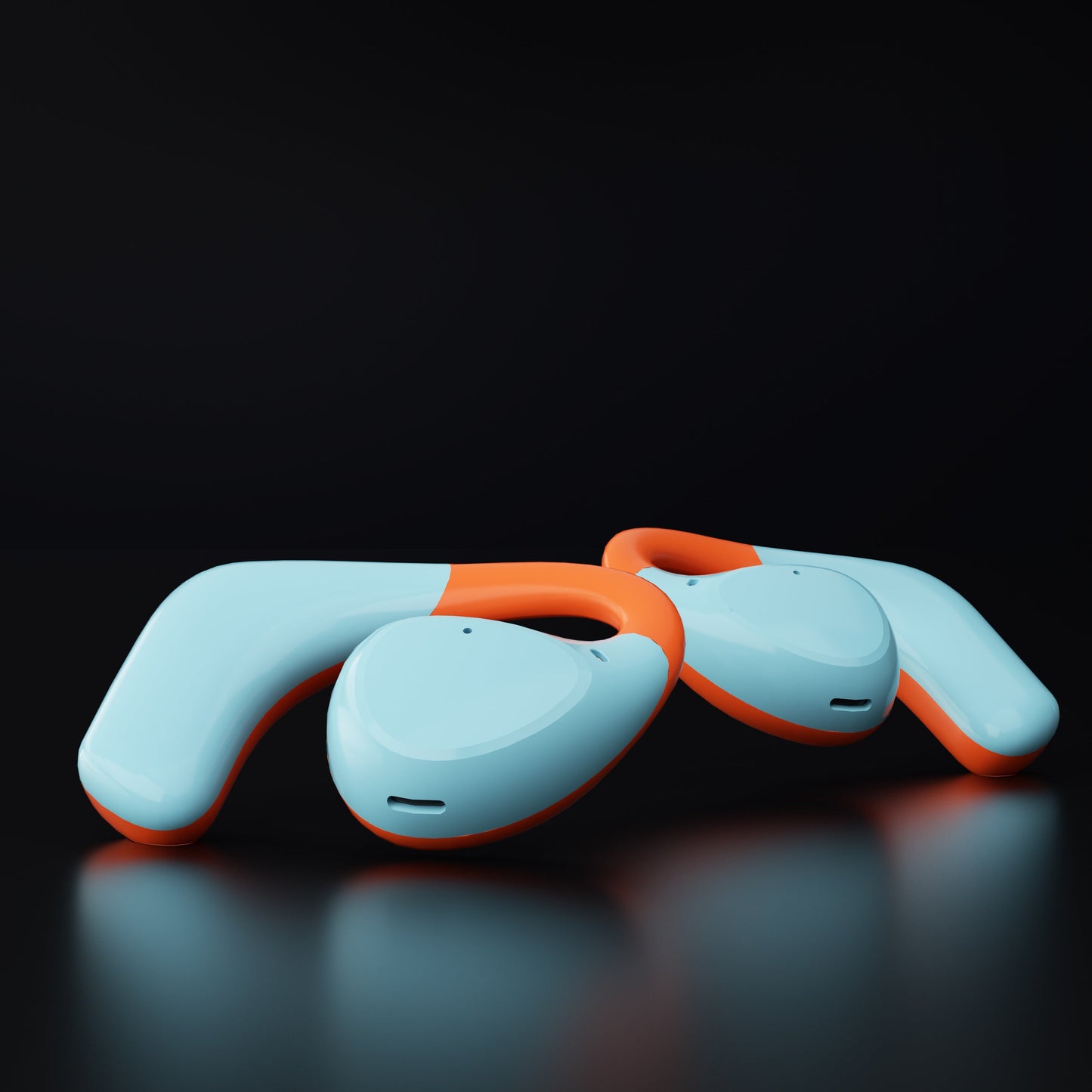 Open Air Conduction Bluetooth Headset - Comfortable, Wireless, Long Battery & Hands-Free Calling
