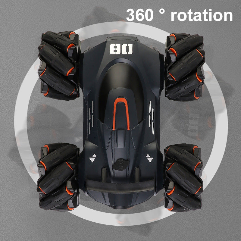 Transverse Tire Interesting 360 Degree Rotation Remote Control toy