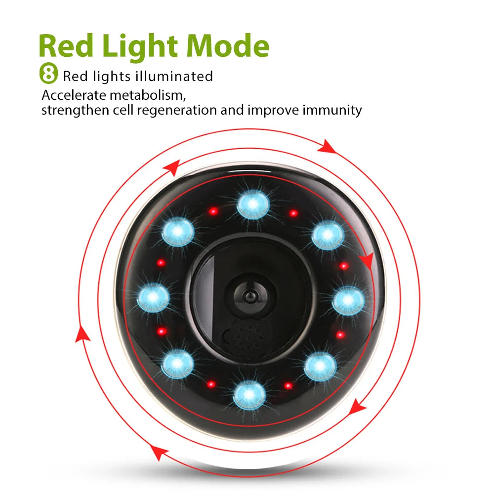 Smart Cupping Massager with LCD Display, Customizable Settings & Therapeutic Benefits