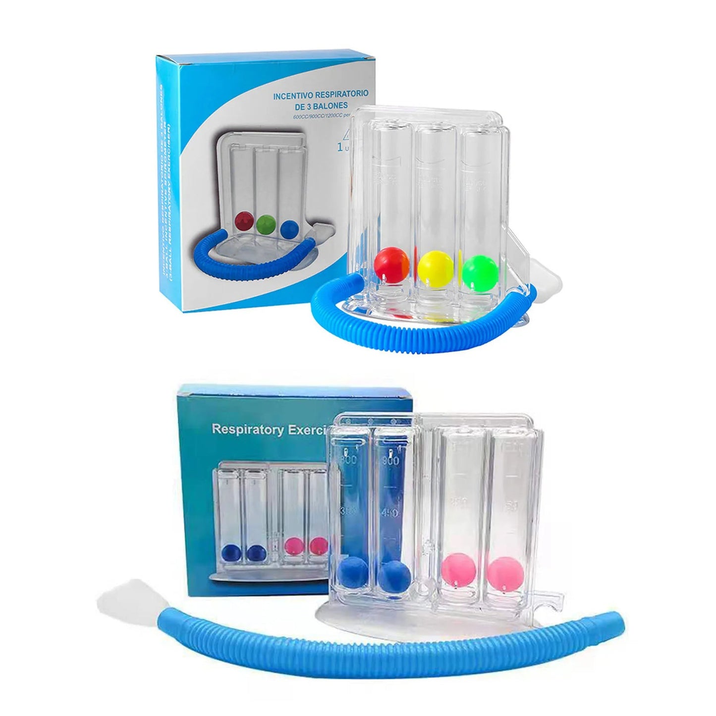 3-Ball Breathing Trainer for Lung Health โ Strengthen Breathing, Asthma & Recovery Support