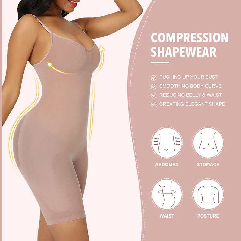 Premium Shapewear Bodysuit – Sculpt Your Silhouette with Comfort & Seamless Fit