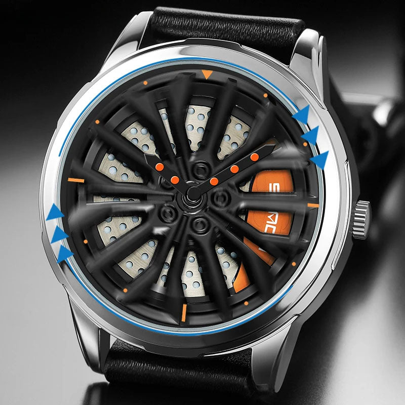 Rim Watch – Bold, Spinning Hub Design for Car Enthusiasts and Unique Accessories Lovers