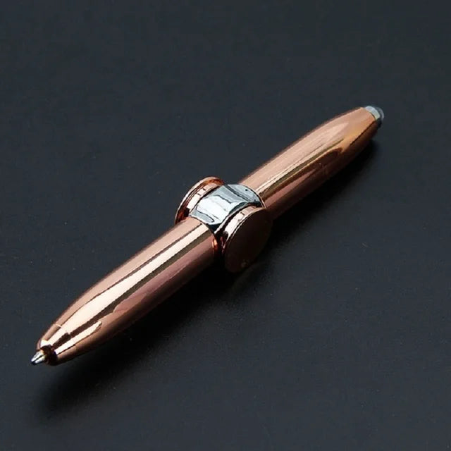 Unique Fidget Spinner Pen | Stress Relief, Focus & Smooth Writing for Work or School