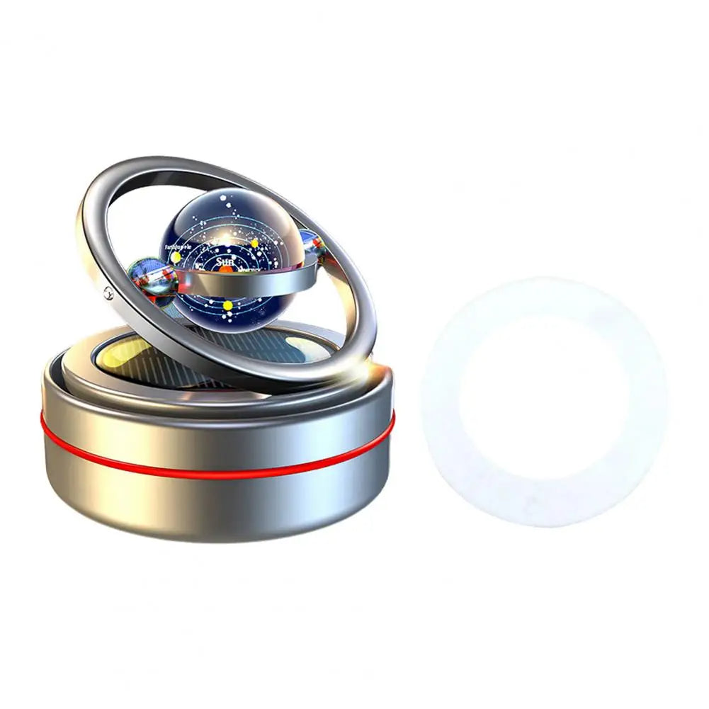 Solar-Powered Rotating Diffuser - Elegant, Eco-Friendly, Long-Lasting Aroma for Car & Home