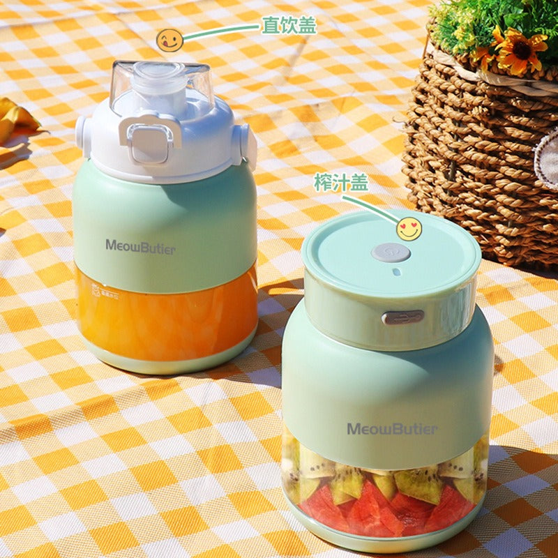 Portable USB Blender - Compact, Powerful Blades, Rechargeable Battery & Easy to Clean