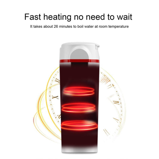 Portable Car Mug Heater - Smart Temperature Control, Dual Voltage, Leak-Proof & Energy Efficient