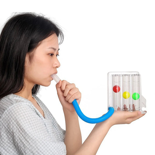 3-Ball Breathing Trainer for Lung Health – Strengthen Breathing, Asthma & Recovery Support