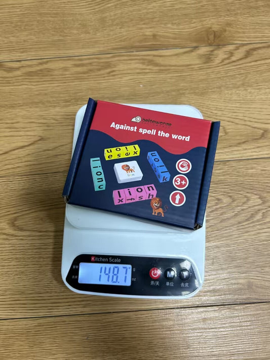 Montessori Word Puzzle Game for Kids – Fun, Educational, Boosts Vocabulary Skills!