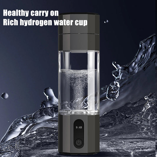 Hydrogen-Rich Water Bottle - Portable, Intelligent Operation & Health Benefits for Wellness