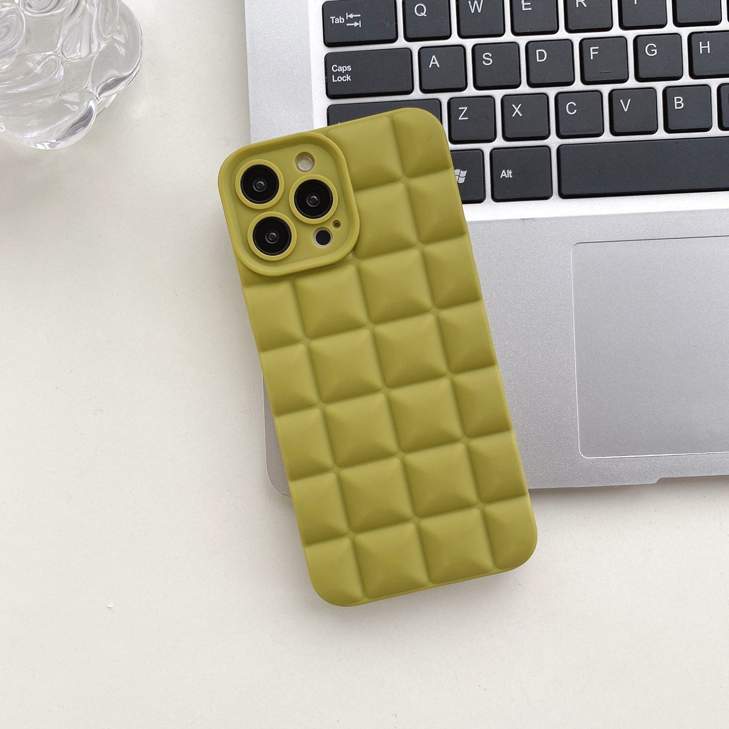 Stylish Lattice Phone Case - Durable, Protective, & Modern Design for Your Device