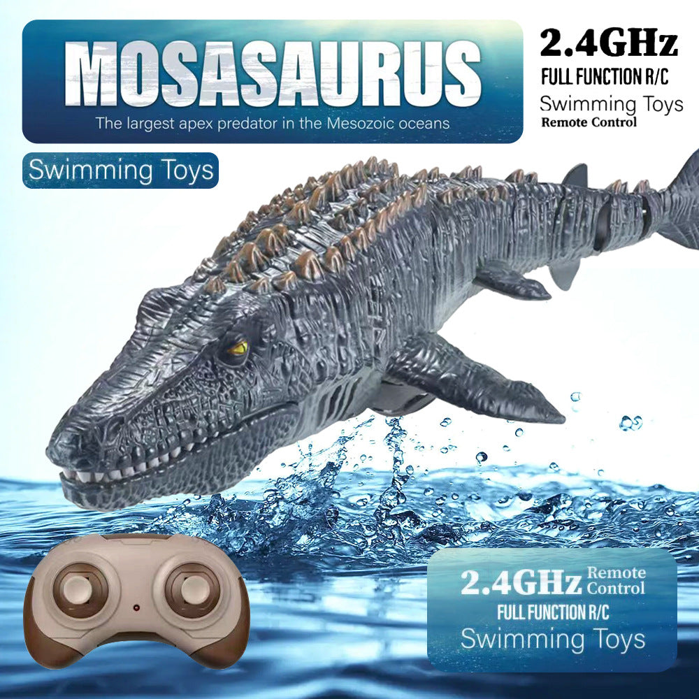 Interactive Dinosaur Toy with Wireless Charging, Remote Control & Realistic Movements