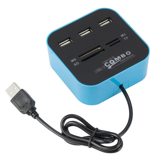 USB Hub Combo - Multi-Port Expansion, High-Speed Data Transfer & Plug-and-Play Functionality