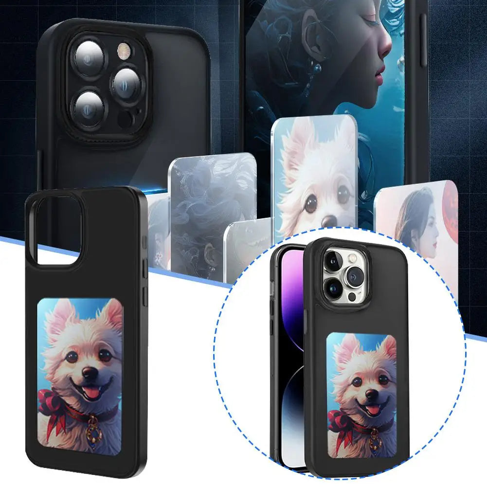 E-Ink Phone Case – Personalized, Customizable Design with NFC & No Battery Required