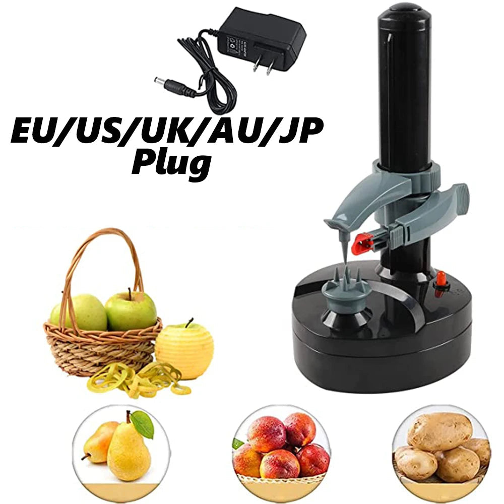 Electric Potato Peeler – Automatic Rotating Peeler for Quick, Efficient Kitchen Prep