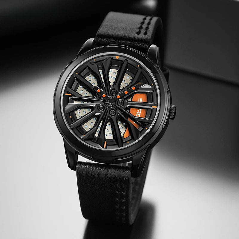 Rim Watch – Bold, Spinning Hub Design for Car Enthusiasts and Unique Accessories Lovers
