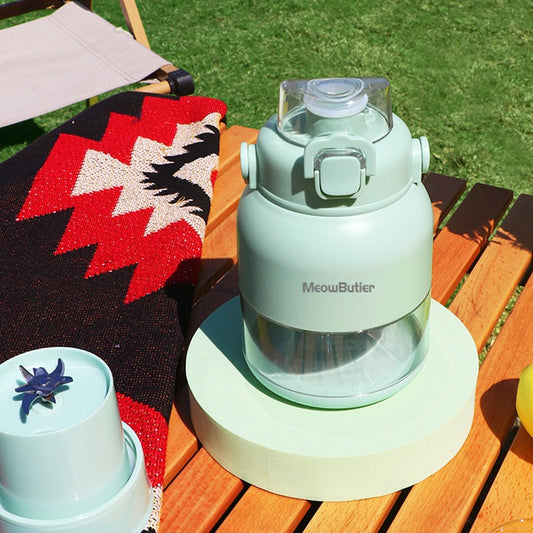 Portable USB Blender - Compact, Powerful Blades, Rechargeable Battery & Easy to Clean