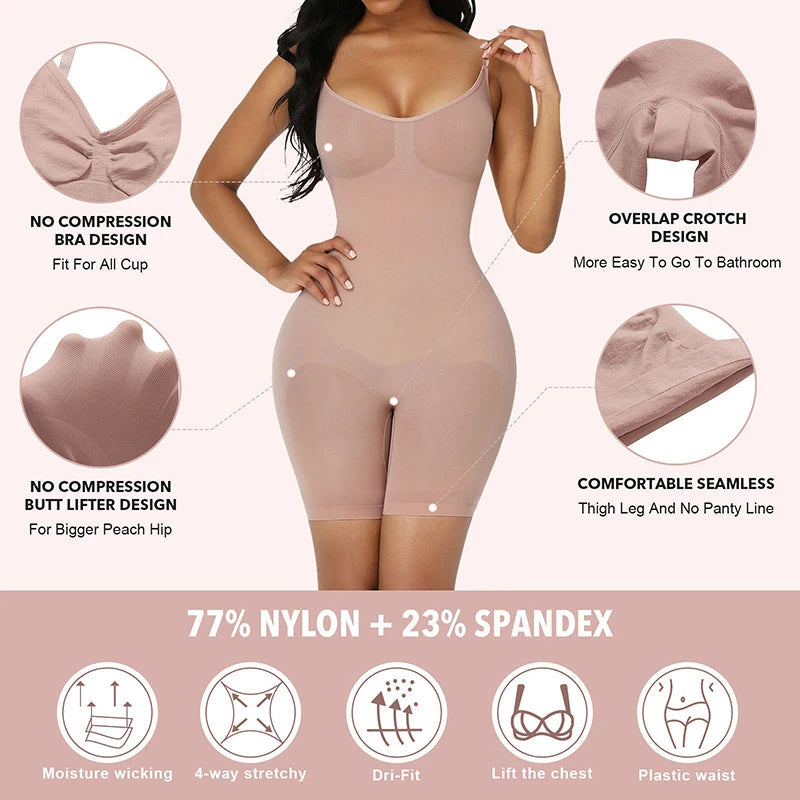 Premium Shapewear Bodysuit – Sculpt Your Silhouette with Comfort & Seamless Fit