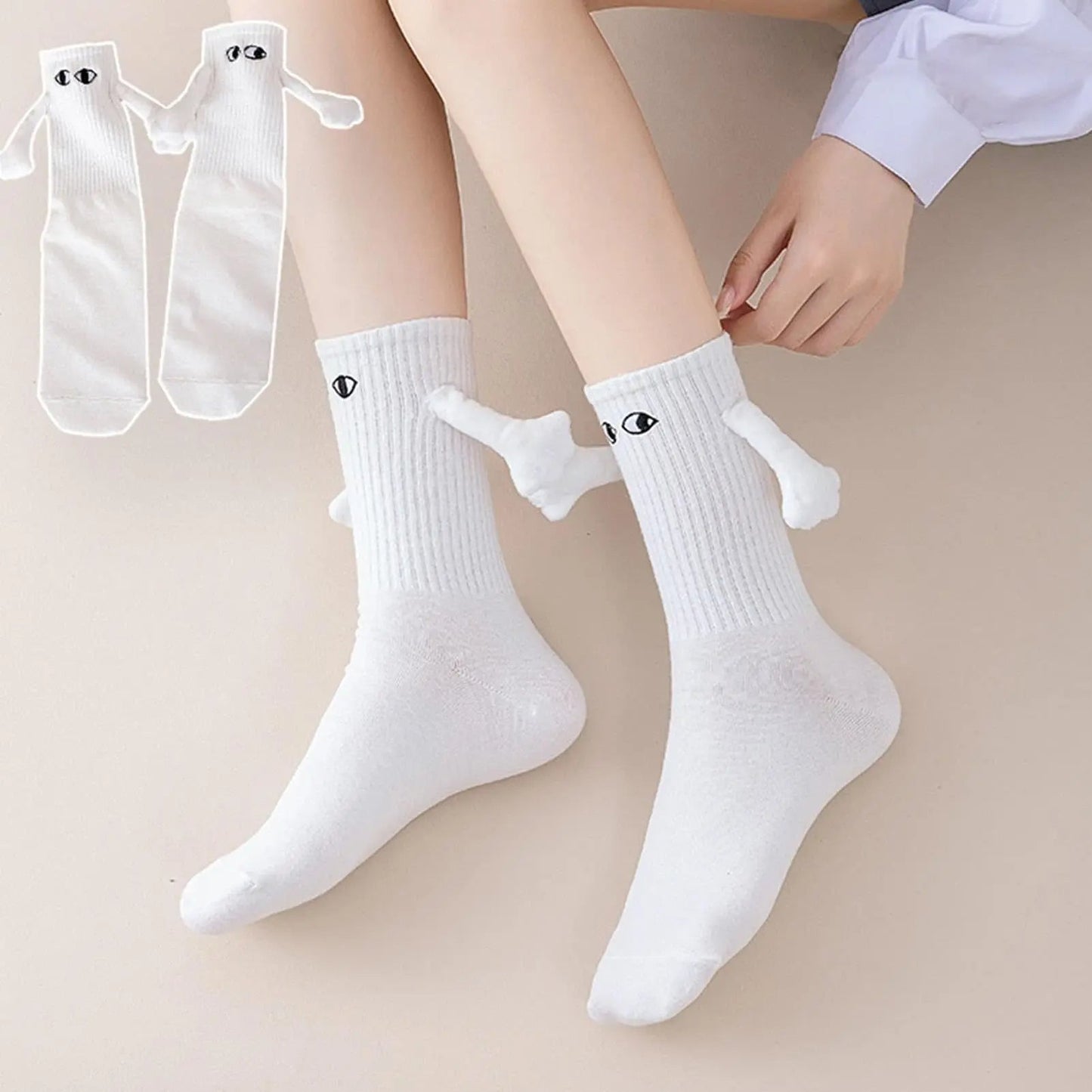 Handholding Socks for Couples – Cute & Fun Feet Accessories for Love & Togetherness