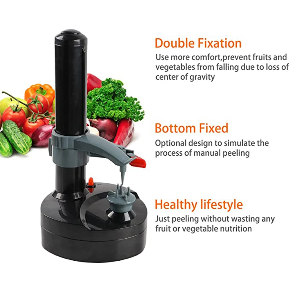 Electric Potato Peeler – Automatic Rotating Peeler for Quick, Efficient Kitchen Prep