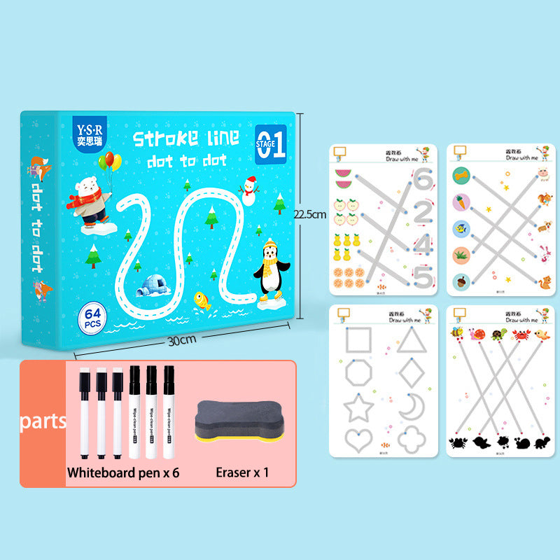 Educational Tracing & Drawing Board for Kids - Develop Fine Motor Skills & Creativity