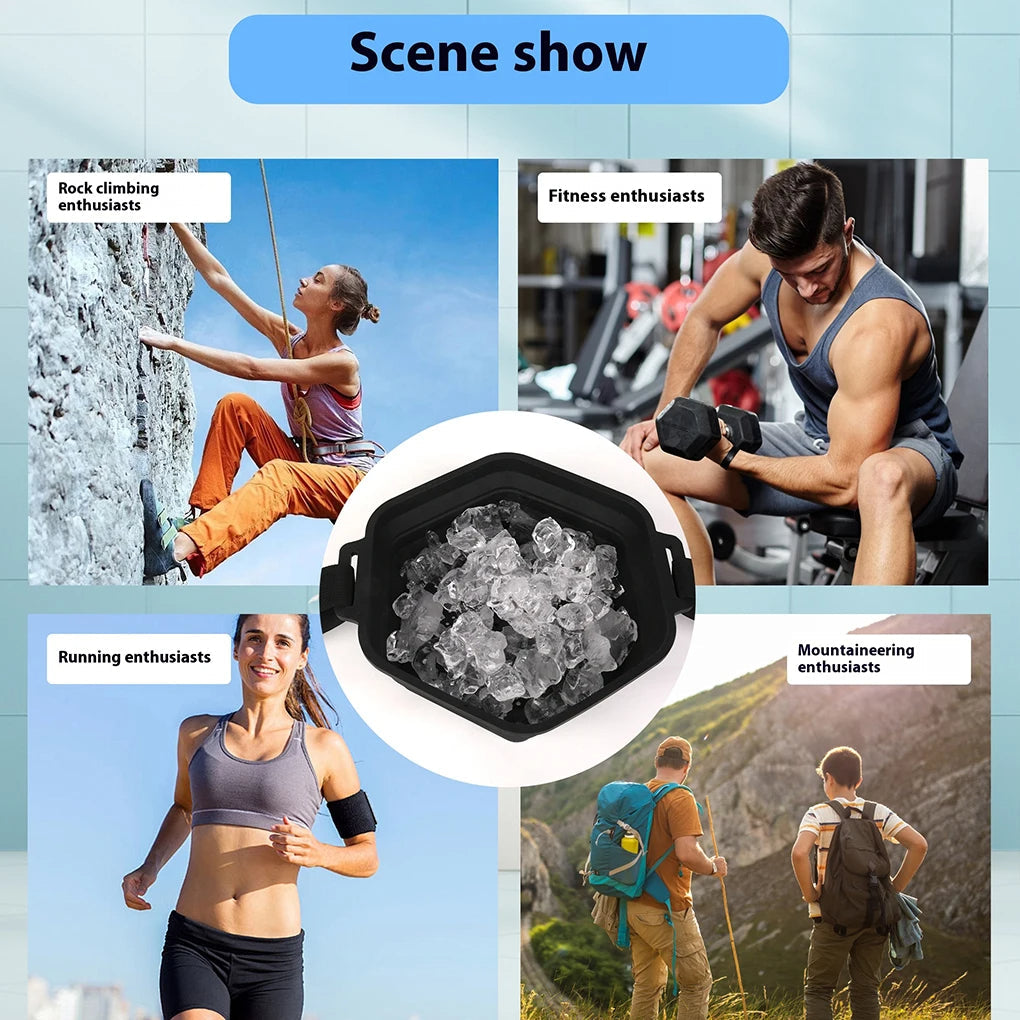 Ice Shower Attachment for Cold Therapy – Easy Setup for Recovery & Energizing Start