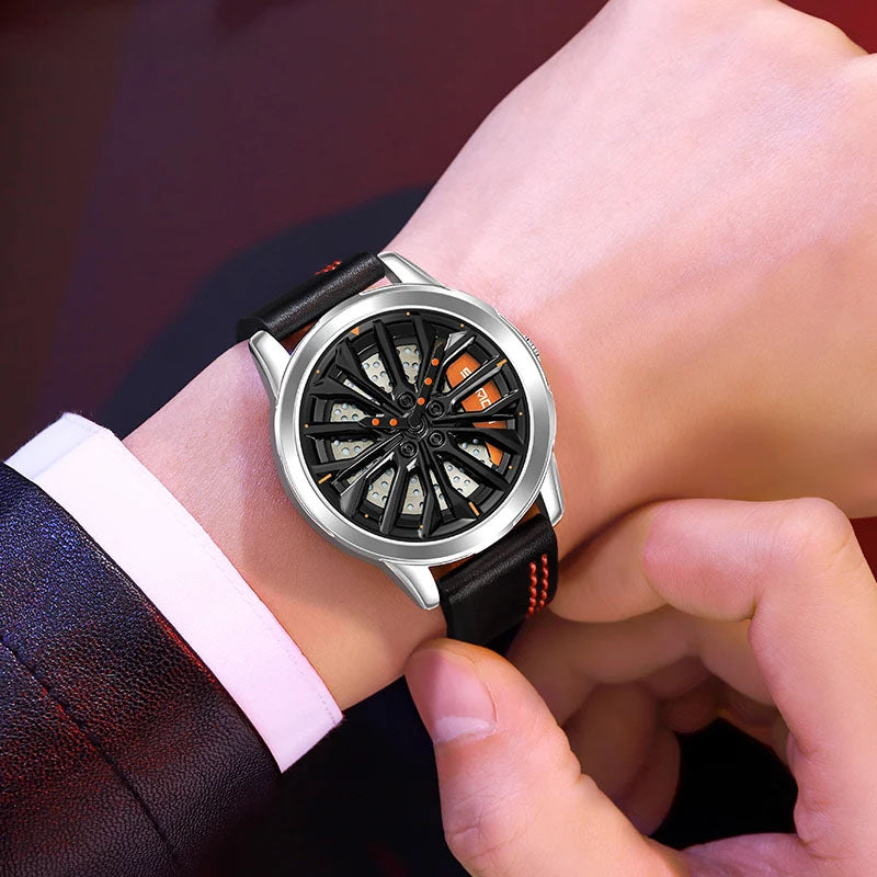 Rim Watch – Bold, Spinning Hub Design for Car Enthusiasts and Unique Accessories Lovers