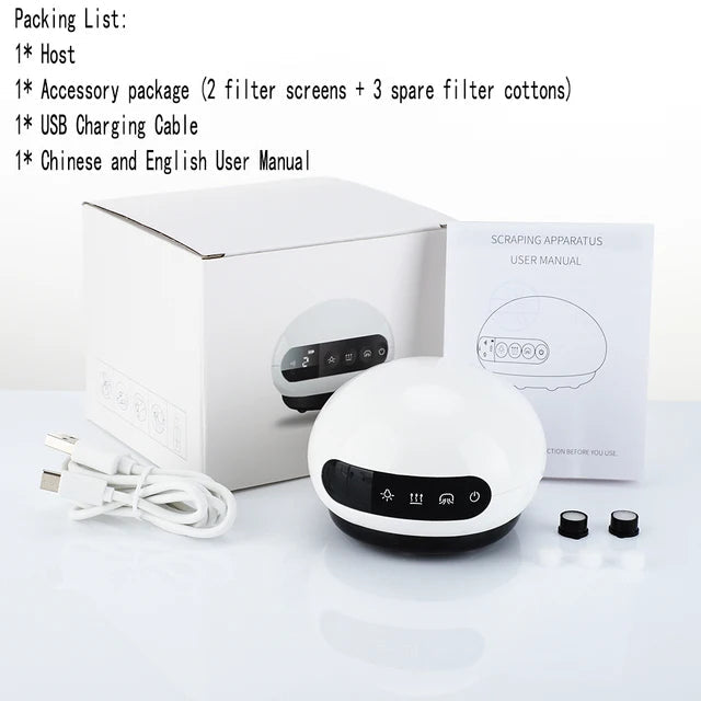 Smart Cupping Massager with LCD Display, Customizable Settings & Therapeutic Benefits