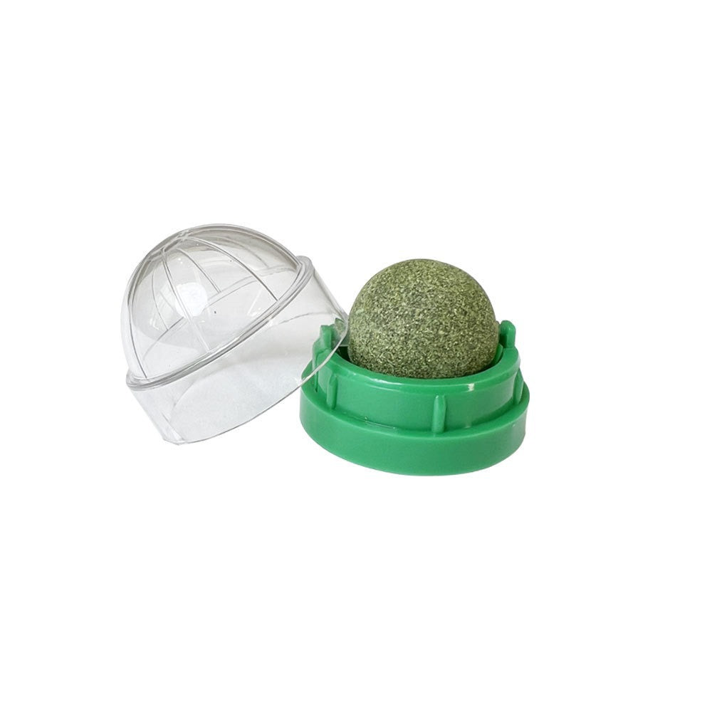 3 Pcs Catnip Balls for Cats – Wall-Mounted Toys for Fun, Grooming & Mental Stimulation