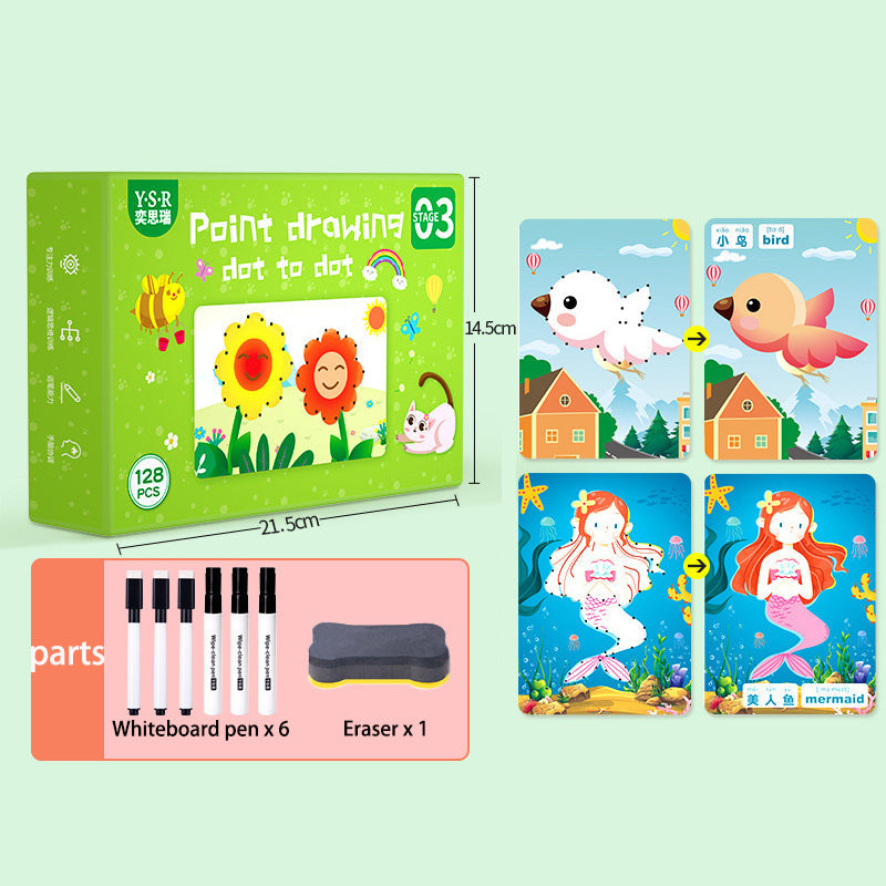 Educational Tracing & Drawing Board for Kids - Develop Fine Motor Skills & Creativity