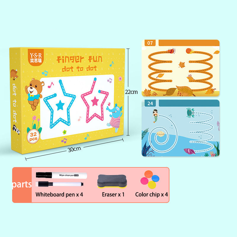 Educational Tracing & Drawing Board for Kids - Develop Fine Motor Skills & Creativity