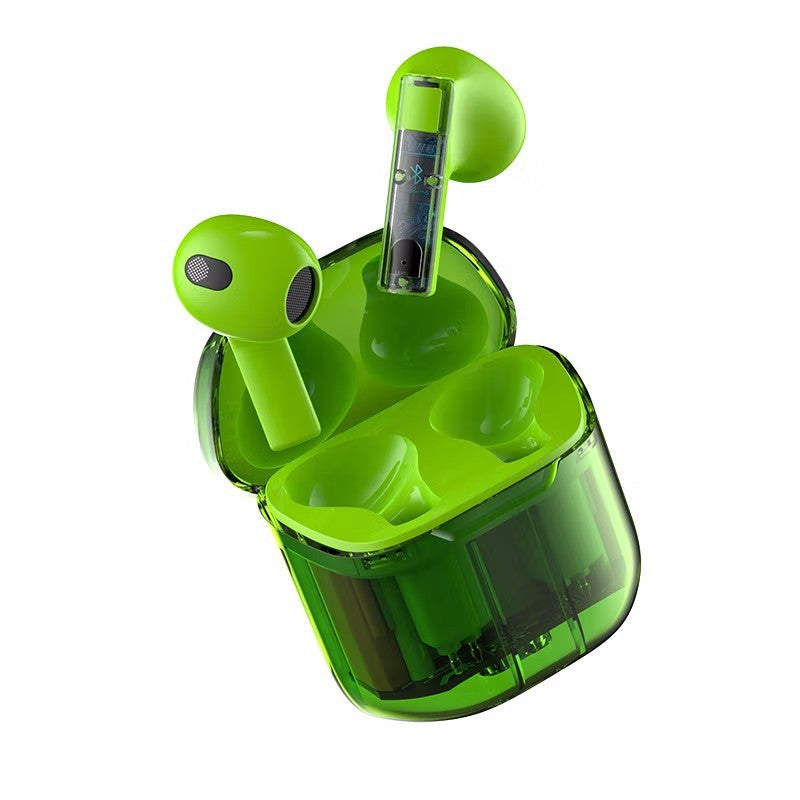 Transparent Bluetooth Headset - Stylish, Ergonomic, High-Fidelity Sound & Hands-Free Calls