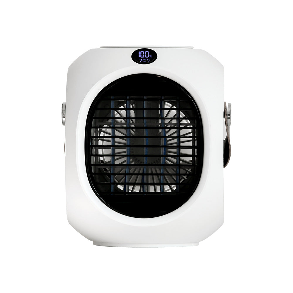 Portable Fan with 120° Oscillation, 220ML Water Tank, 4000mAh Battery & Quiet Operation