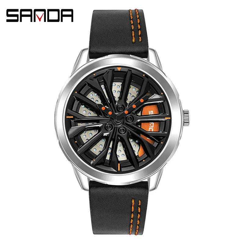Rim Watch – Bold, Spinning Hub Design for Car Enthusiasts and Unique Accessories Lovers