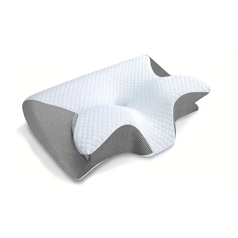 Memory Foam Cervical Pillow for Neck & Spine Support – Adjustable, Cooling Comfort