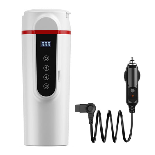 Portable Car Mug Heater - Smart Temperature Control, Dual Voltage, Leak-Proof & Energy Efficient