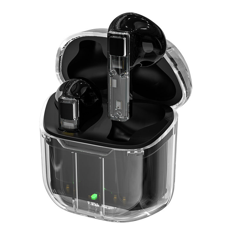 Transparent Bluetooth Headset - Stylish, Ergonomic, High-Fidelity Sound & Hands-Free Calls