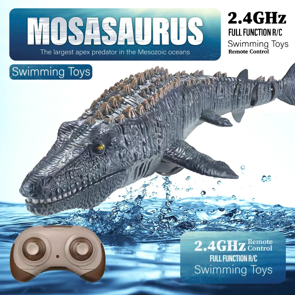 Interactive Dinosaur Toy with Wireless Charging, Remote Control & Realistic Movements