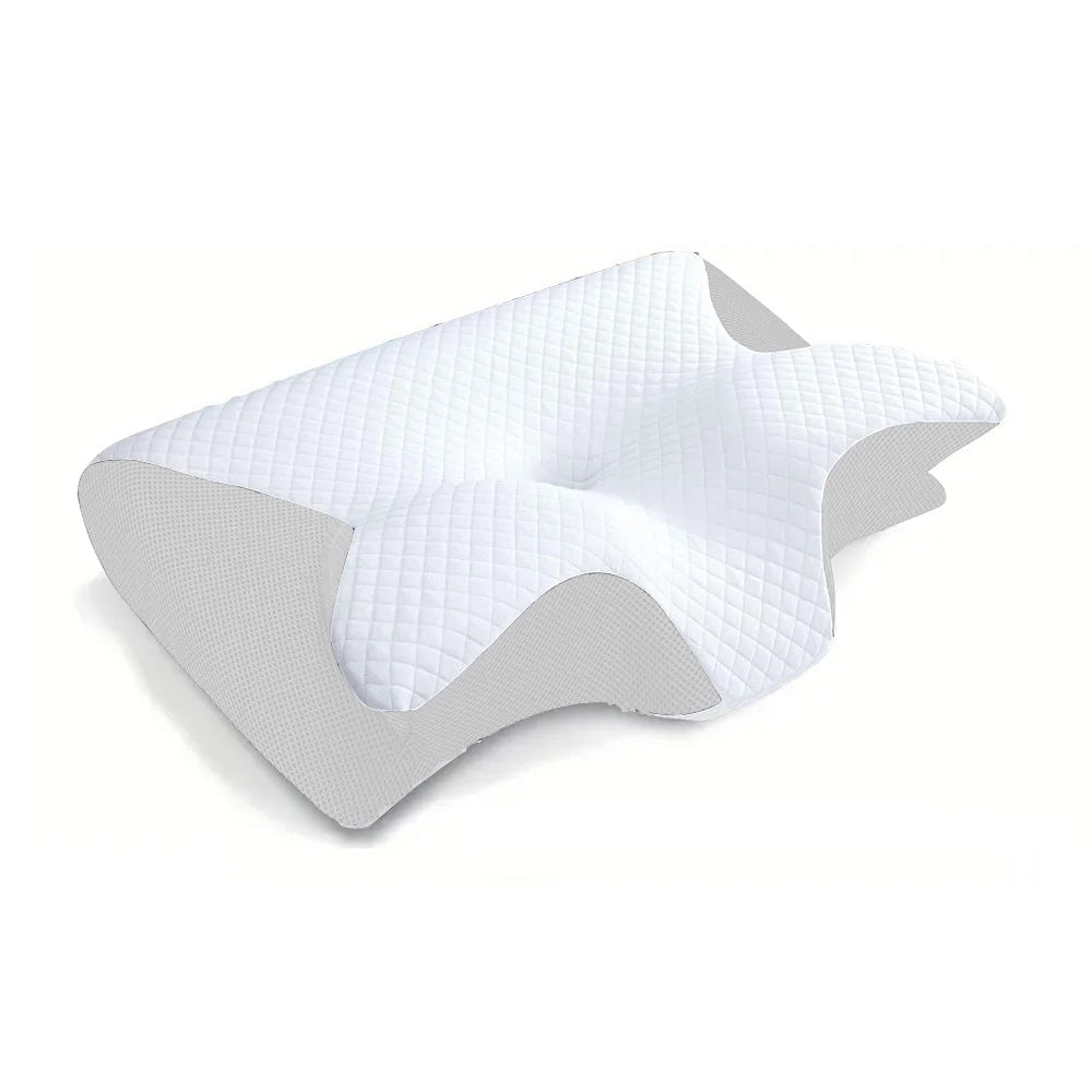 Memory Foam Cervical Pillow for Neck & Spine Support – Adjustable, Cooling Comfort