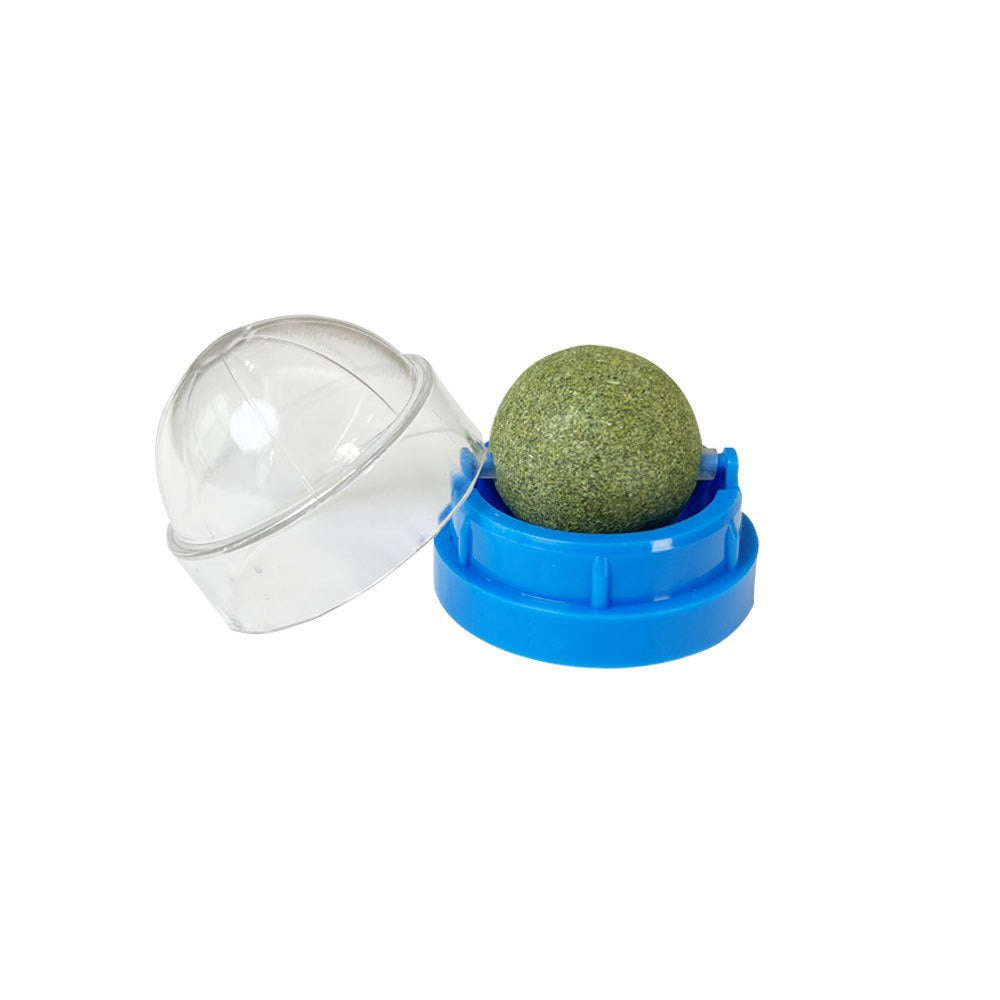 3 Pcs Catnip Balls for Cats – Wall-Mounted Toys for Fun, Grooming & Mental Stimulation