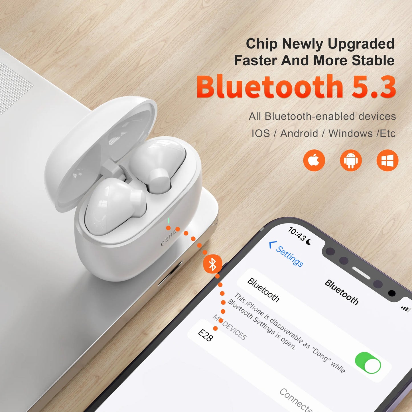 Wireless 5.3 Bluetooth Earphone